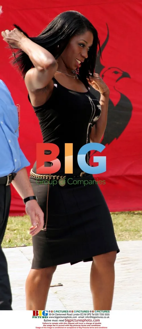 Singer Heather Small at Party In The Park