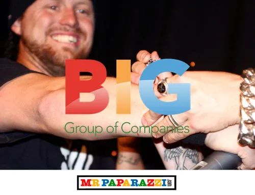 Matt Pritchard and Lee Dainton of Dirty Sanchez in Manchester