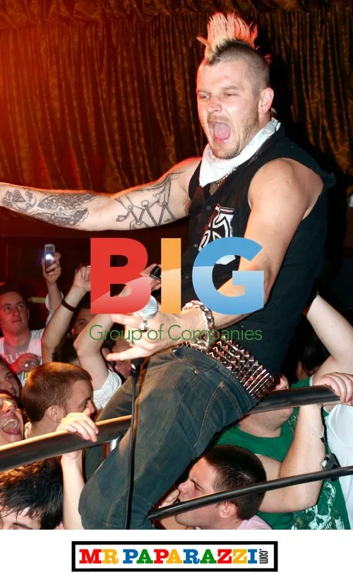 Matt Pritchard and Lee Dainton of 'Dirty Sanchez' performing
