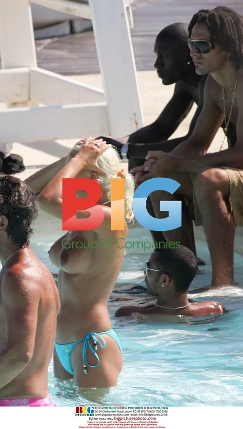 England Footballers Relax in Spain