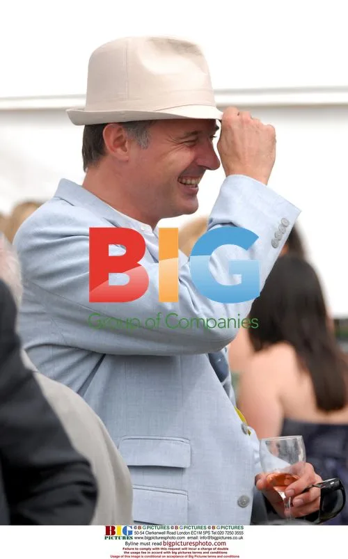 John Leslie at Essex Polo Match