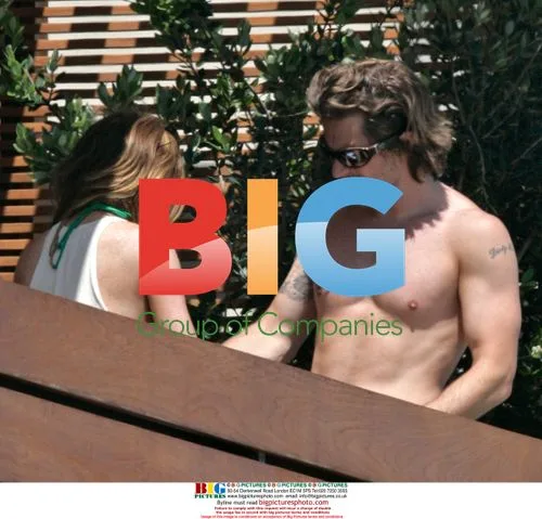 Lindsay Lohan with new boyfriend Harry Morton and friends in Malibu
