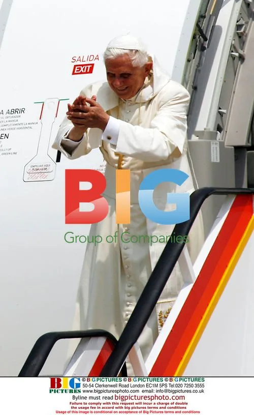 The Pope Ends Visit to Spain