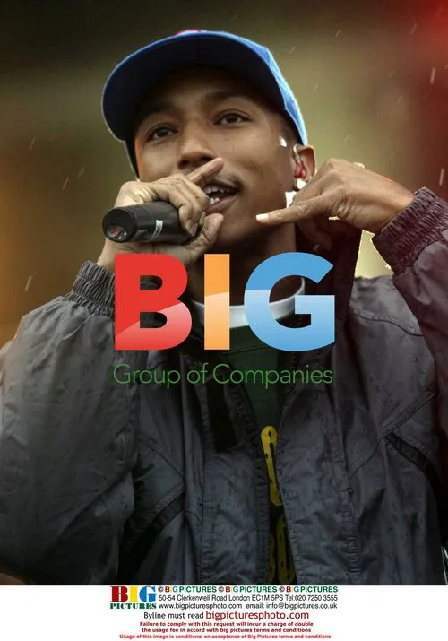 Pharrell Williams at T in The Park
