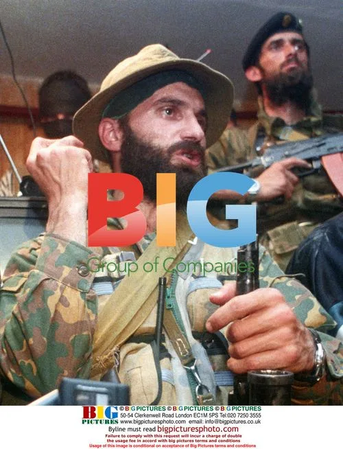 Chechen Rebel Warlord SHAMIL BASAYEV Holds Press Conference
