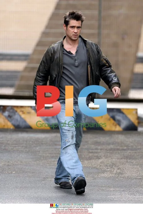 Colin Farrell on Woody Allen film set