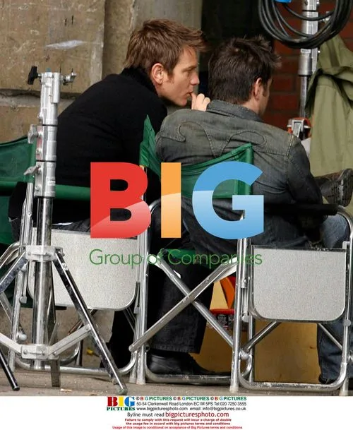 Colin Farrell and Ewan McGregor on Woody Allen film set
