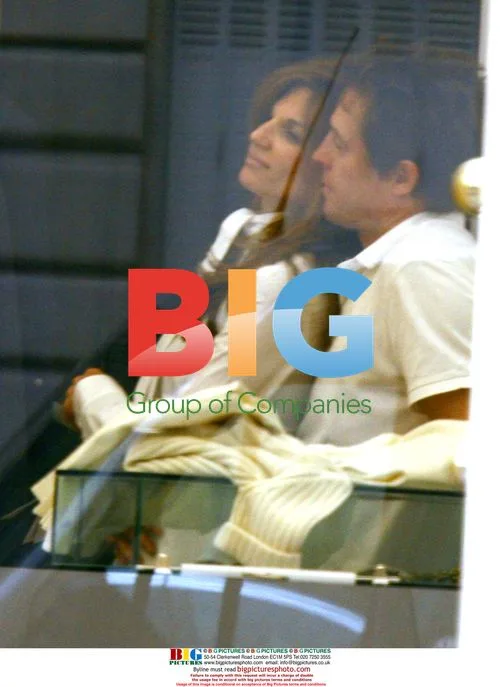 Jamina Khan and Hugh Grant Shop in Paris