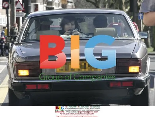 Pete Doherty and friend in car