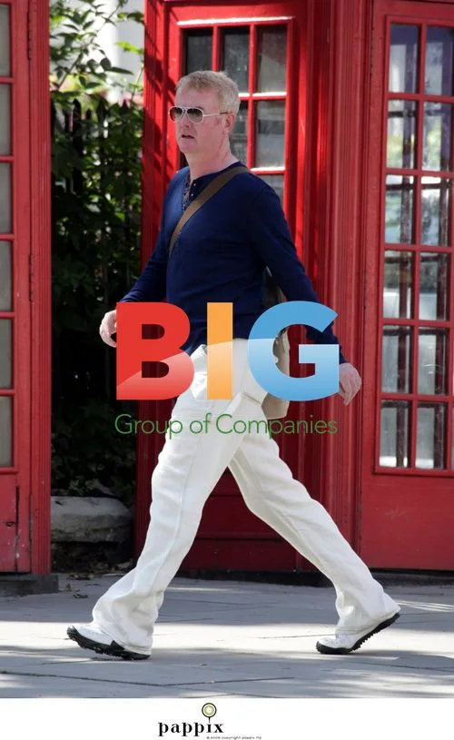 Chris Evans out for a walk in London