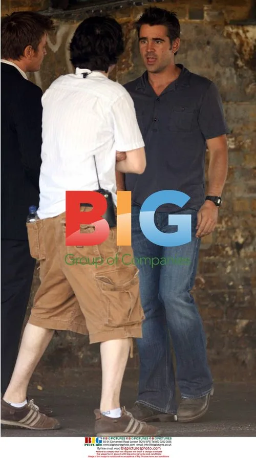Colin Farrell and Ewan McGregor on Woody Allen Set