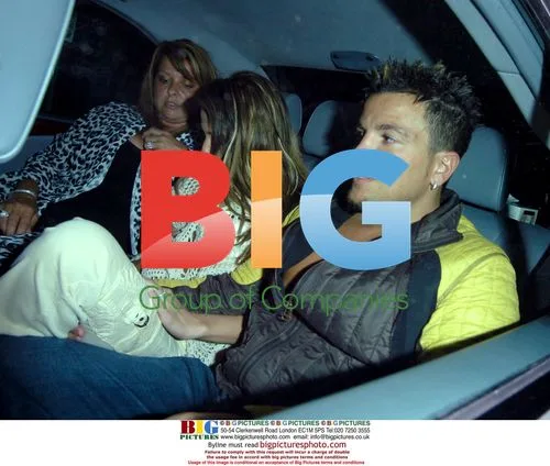 Katie Price and Peter Andre Leaving Hakkasan