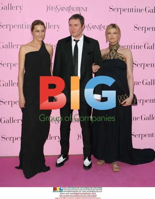 Yasmine Le Bon, Simon Le Bon and Linda Evangelista at Serpentine Gallery Summer Party