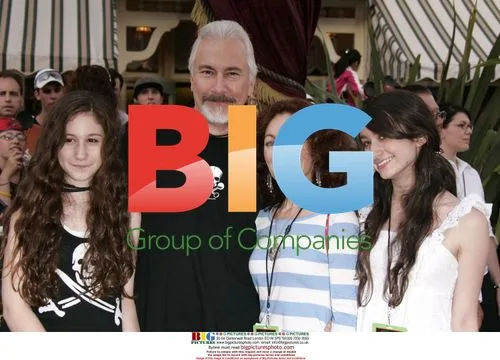 Rick Baker & Family at 'Pirates' Premiere
