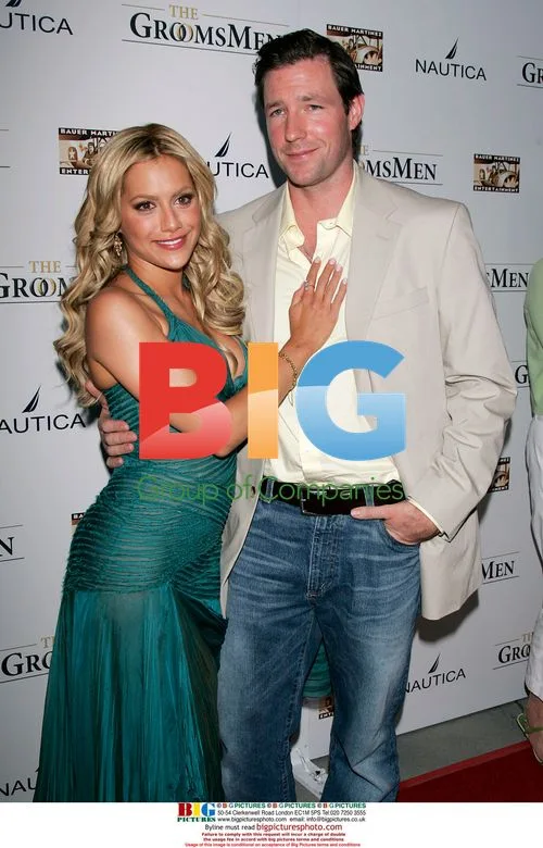 Brittany Murphy and Ed Burns at 'The Groomsmen' Premiere