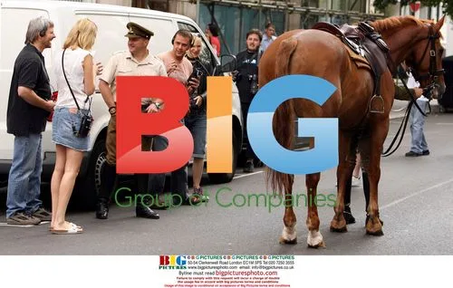 Radio DJs Ride Horse Through London