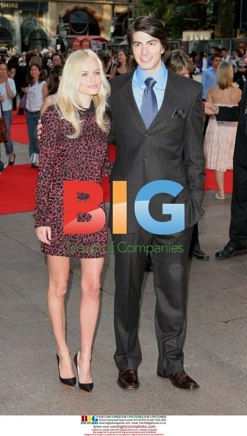 Kate Bosworth and Brandon Routh at Superman Returns UK Premiere