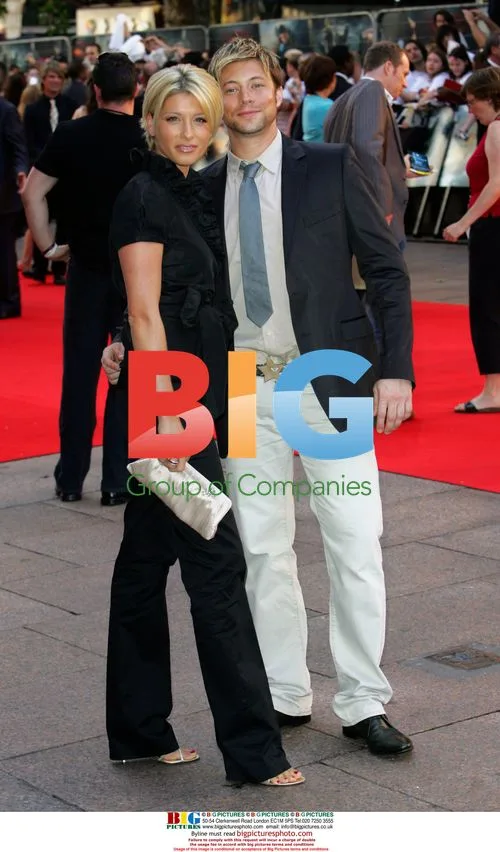 Dani Behr and Duncan James at Superman Returns Premiere
