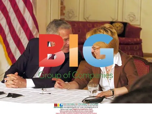 US President George W. Bush at G8 Summit in Russia