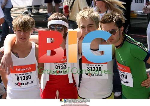 Celebrities Participate in Sport Relief Mile