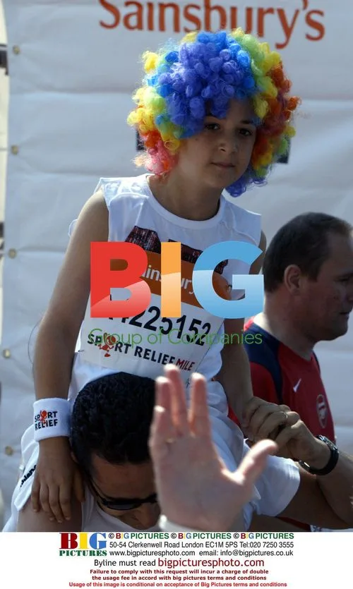 Sport Relief Mile in London
