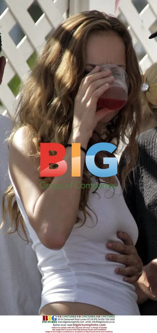 Bijou Phillips at Lindsay Lohan's Malibu Party