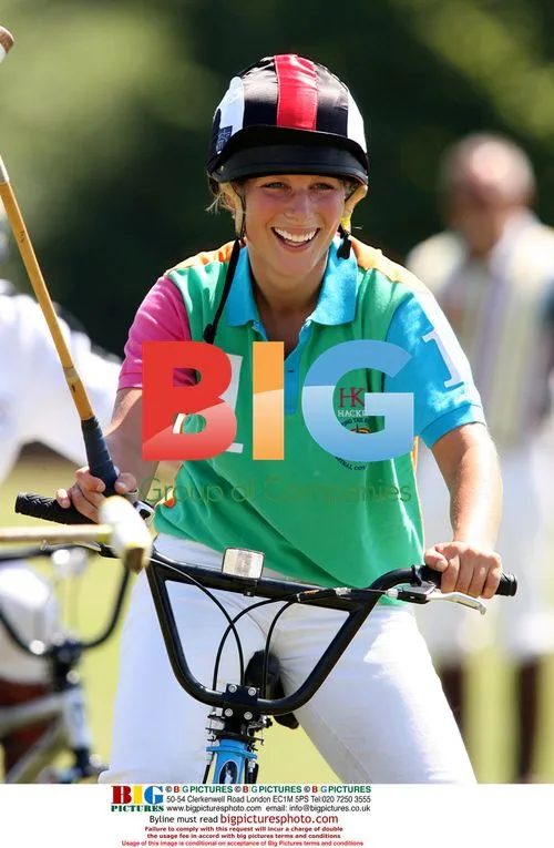 Zara Phillips Plays Polo and BMX Riding