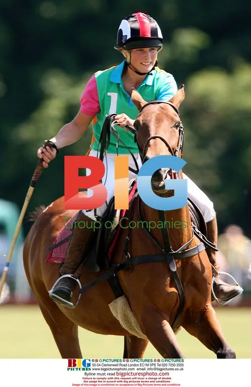 Zara Phillips playing polo and riding BMX