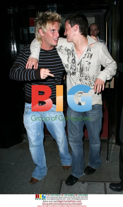 Chris Baddoo with mystery man