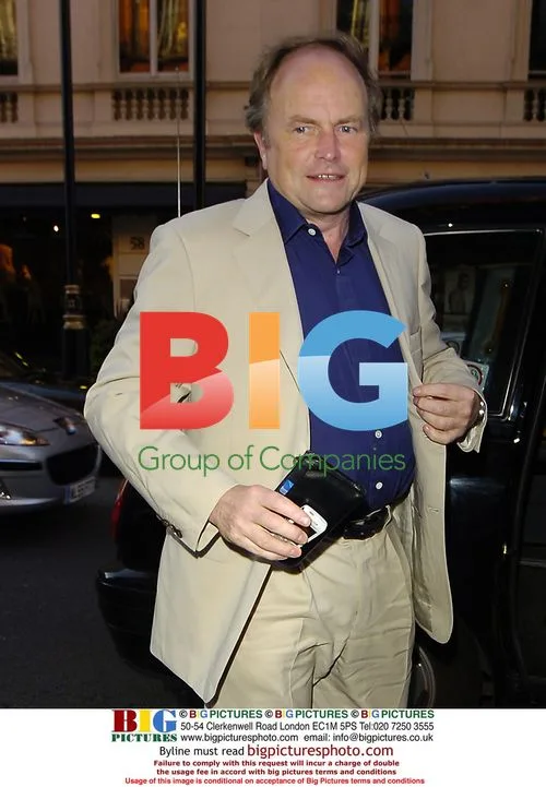 TV Presenter Clive Anderson Leaving Claridges Hotel