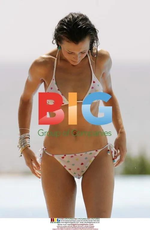 Singer Beulah in Dotty Bikini