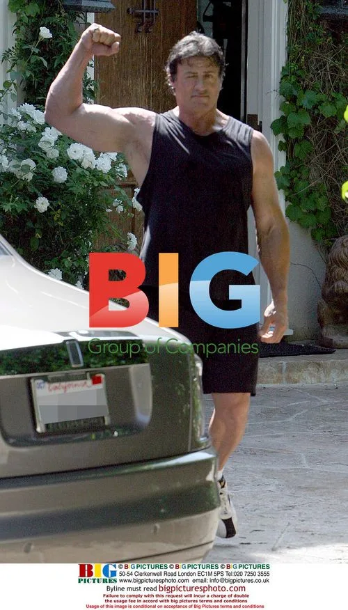 Sylvester Stallone hits the gym for Rocky 6