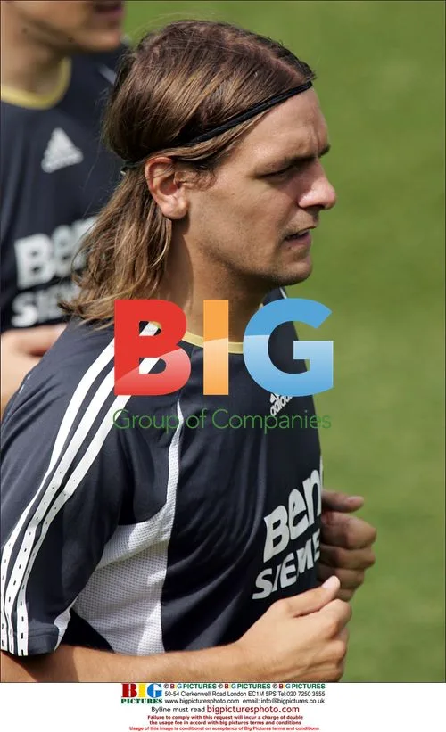 Johnathan Woodgate at Real Madrid Training
