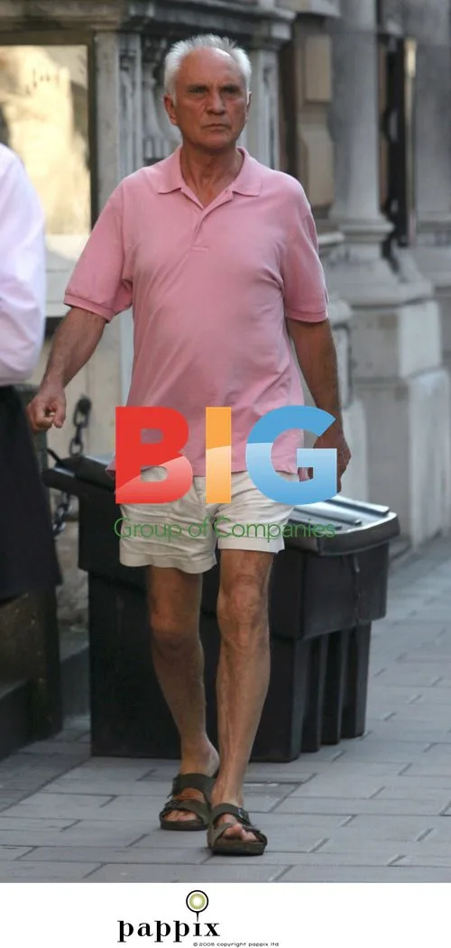 Terence Stamp out and about in London