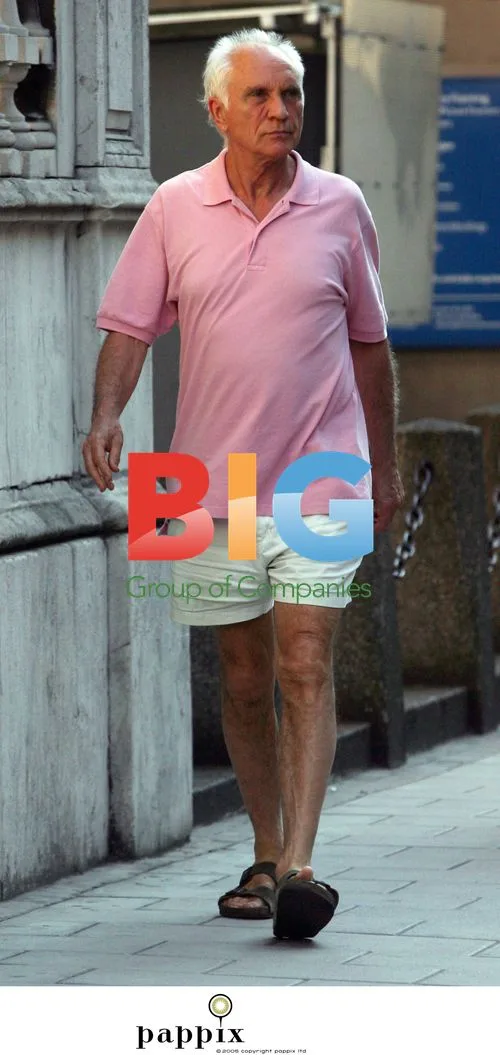 Terence Stamp out in London