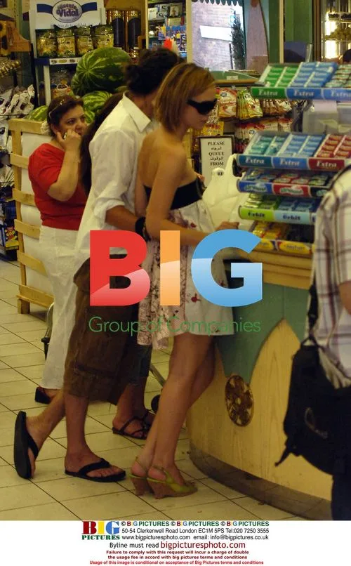 Keira Knightley and Rupert Friend Shopping