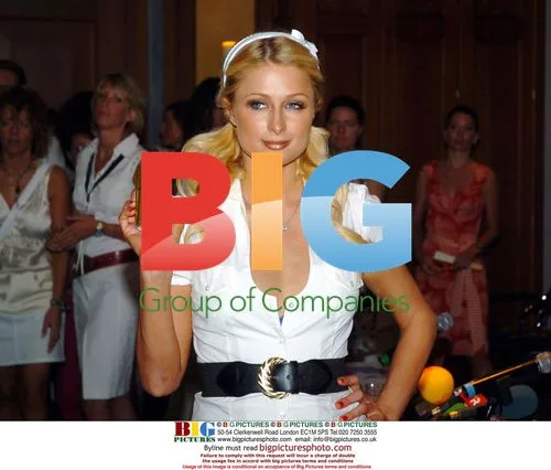 Paris Hilton promotes new drink