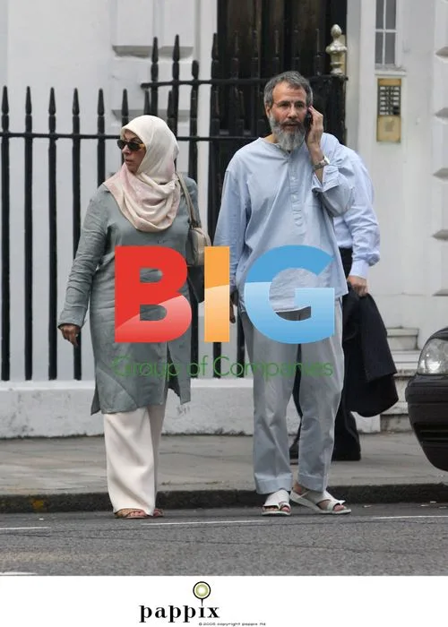 Cat Stevens and Wife at Lunch