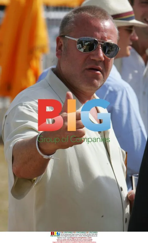 Ray Winstone at Veuve Clicquot Gold Cup