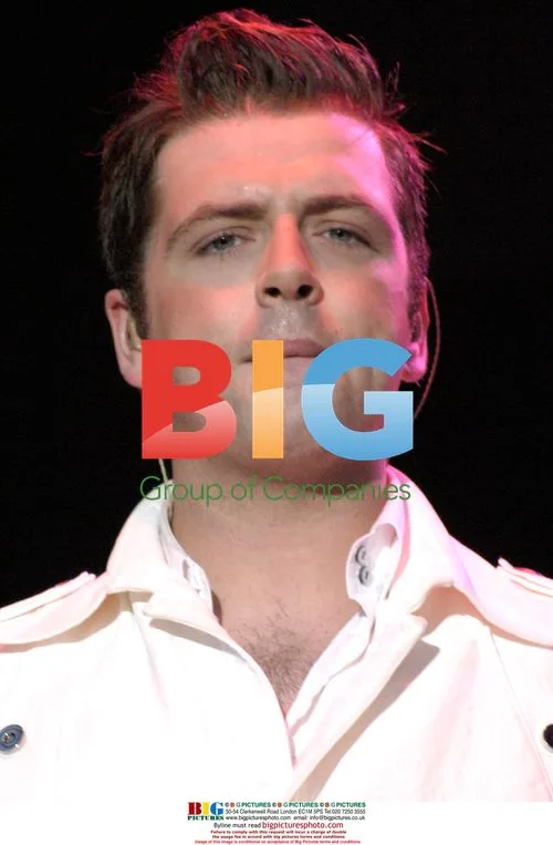 Mark Feehily of Westlife performs at Kedleston Hall
