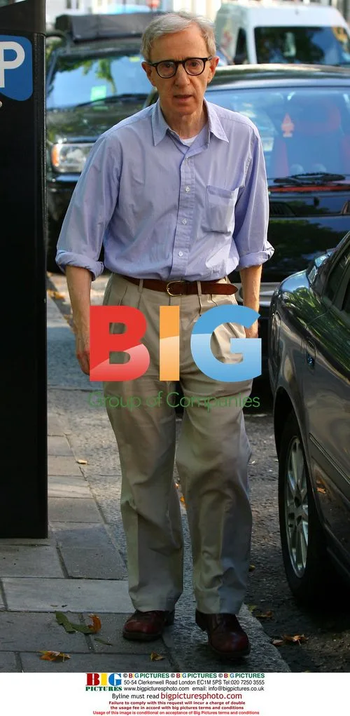 Woody Allen on Film Set in London