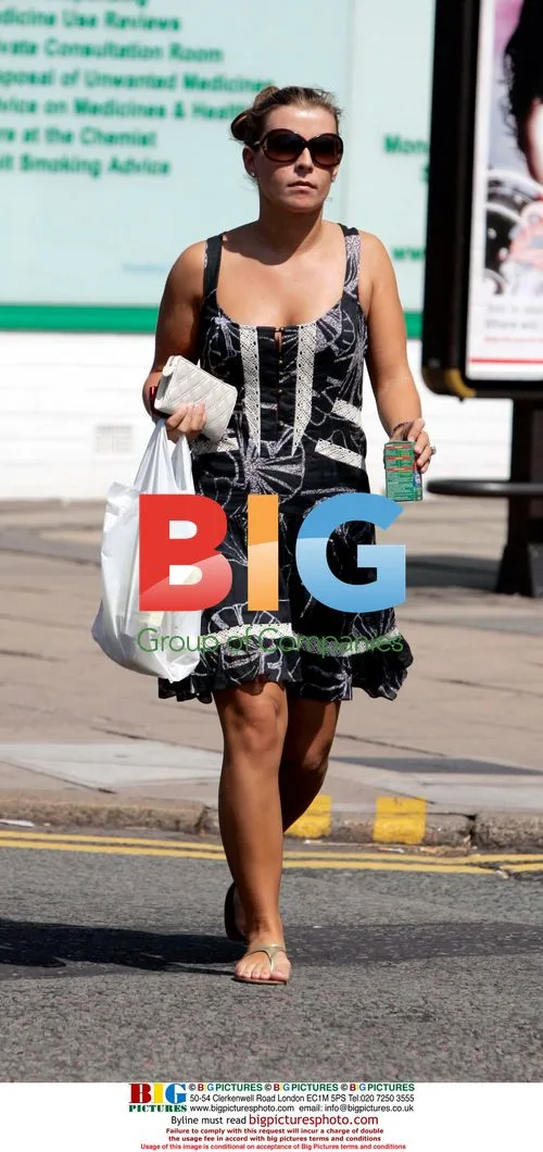 Coleen McCoulough runs errands