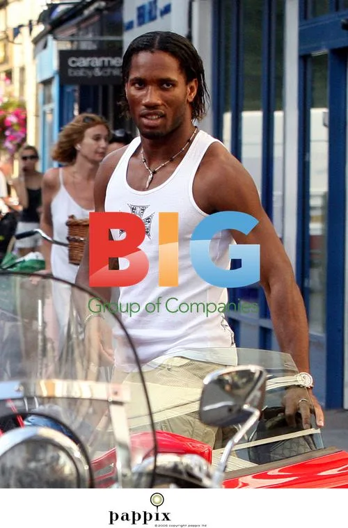 Didier Drogba out and about in London