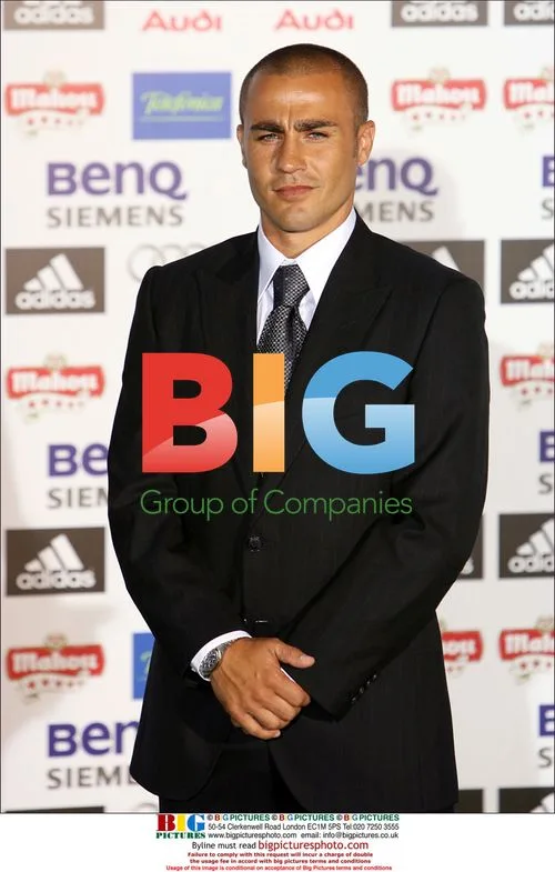 Footballer Fabio Cannavaro signs for Real Madrid