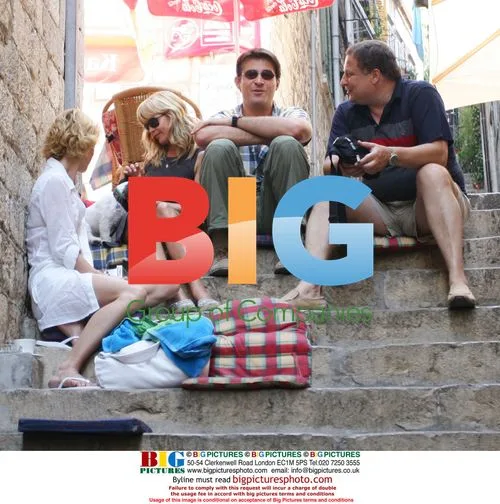 ER Actors Goran Visnjic and Maura Tierney in Dubrovnik