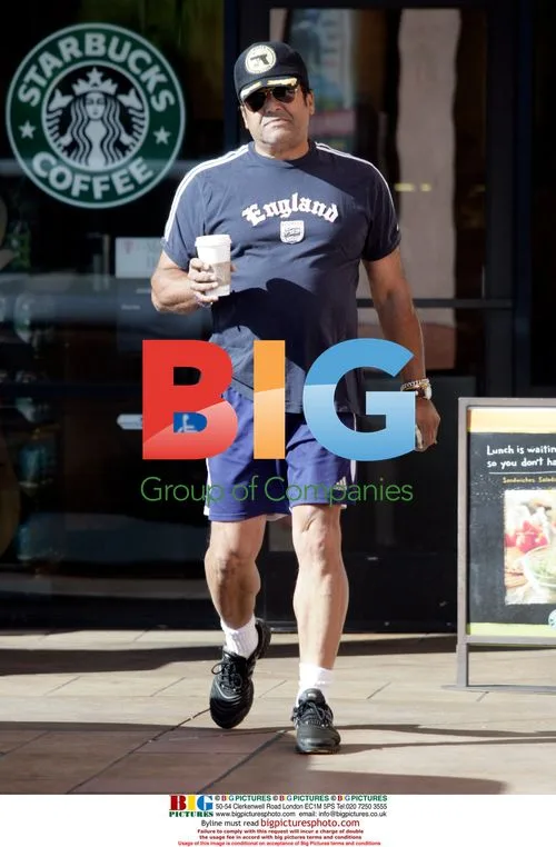 Erik Estrada Grabs Coffee in LA