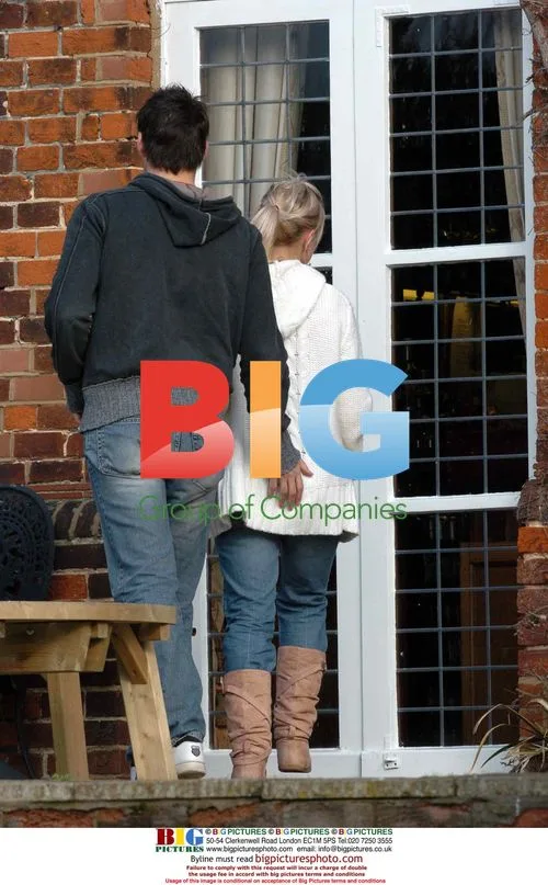 Casualty actress Leanne Wilson with fiance at Hertfordshire pub