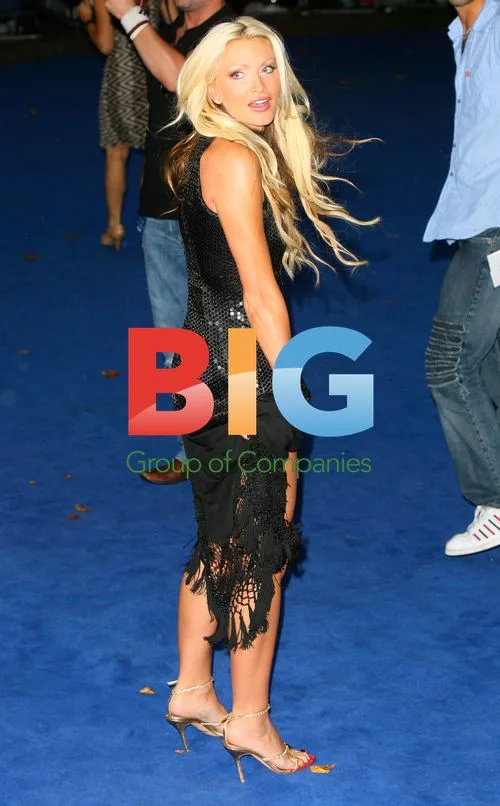 Caprice at London Premier of Miami Vice
