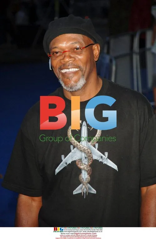 Samuel L Jackson at Miami Vice London Premiere