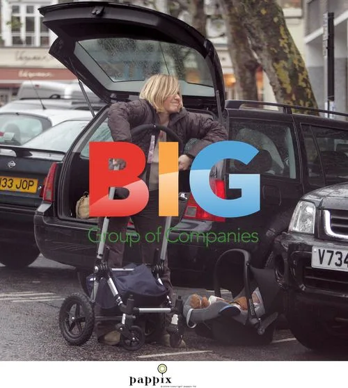 Kerrie Taylor Struggles with Baby Pushchair
